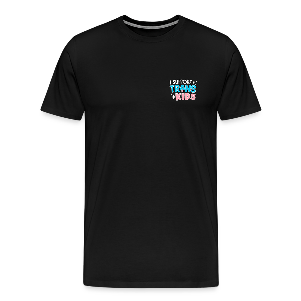 I Support Trans Kids Men's Premium T-Shirt - black