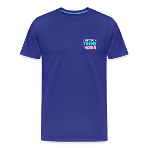 I Support Trans Kids Men's Premium T-Shirt - royal blue