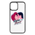 Here & Queer iPhone 12/12 Pro Case - white/black