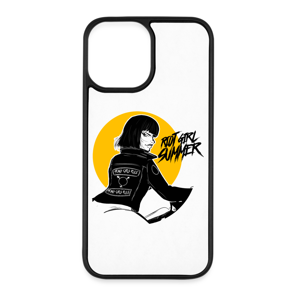 Riot Girl Summer 2: iPhone 12 Pro Max Case - white/black
