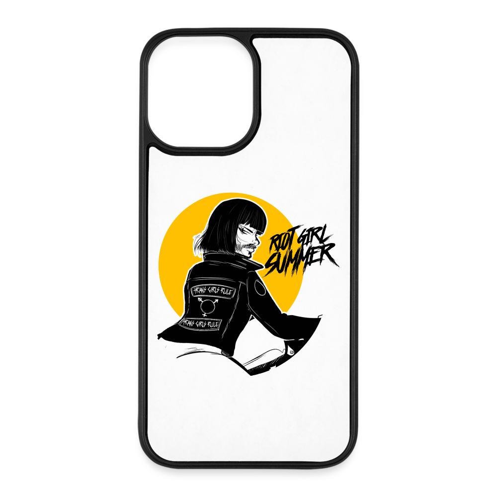 Riot Girl Summer 4: iPhone 12 Pro Max Case - white/black