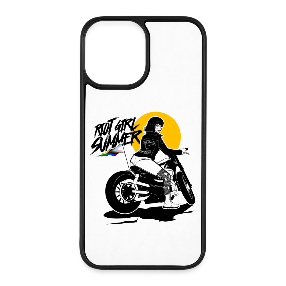 Riot Girl Summer 1: iPhone 12 Pro Max Case - white/black