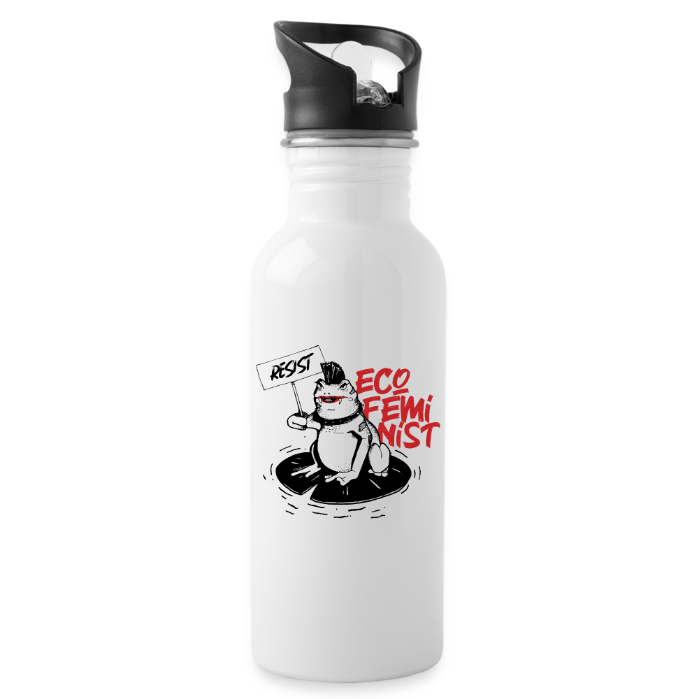 Eco-Frog: Water Bottle - white