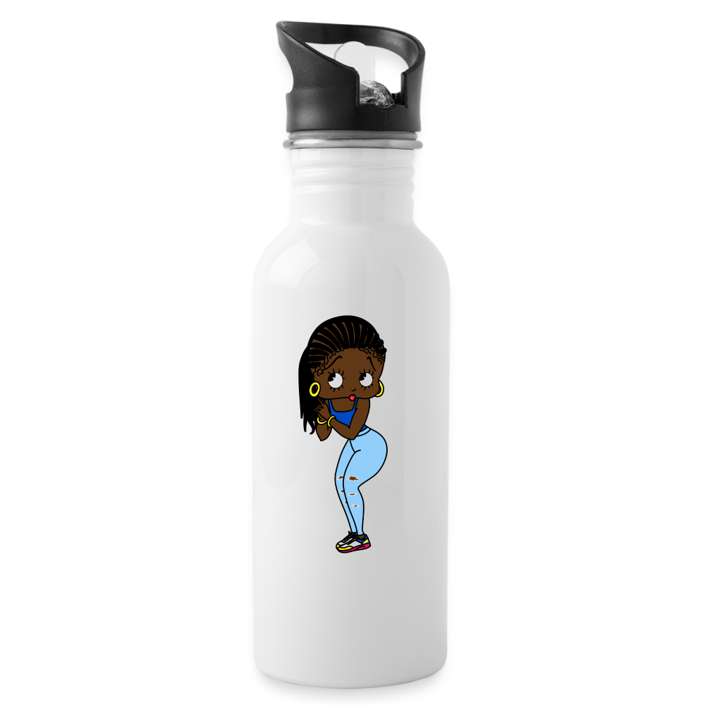 Chantelle Boop: Water Bottle - white