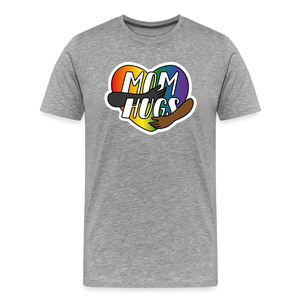 Dad Hugs 7: Men's Premium T-Shirt - heather gray