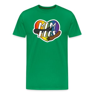 Dad Hugs 7: Men's Premium T-Shirt - kelly green
