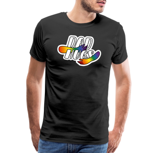 Dad Hugs 5: Men's Premium T-Shirt - black