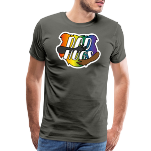 Dad Hugs 6: Men's Premium T-Shirt - asphalt gray