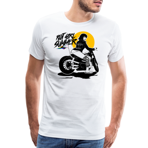 Riot Girl Summer 3: Men's Premium T-Shirt - white