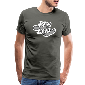 Dad Hugs 6: Men's Premium T-Shirt - asphalt gray
