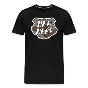 Dad Hugs 3: Men's Premium T-Shirt - black