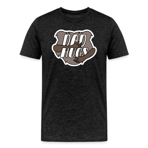 Dad Hugs 3: Men's Premium T-Shirt - charcoal grey