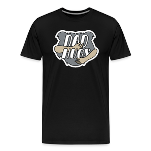 Dad Hugs 1: Men's Premium T-Shirt - black