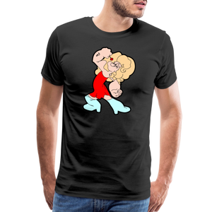 Popeye: Men's Premium T-Shirt - black