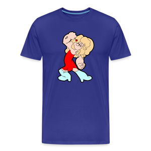 Popeye: Men's Premium T-Shirt - royal blue