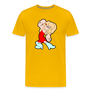 Popeye: Men's Premium T-Shirt - sun yellow