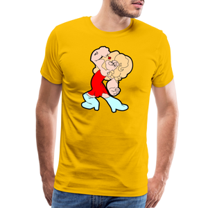 Popeye: Men's Premium T-Shirt - sun yellow