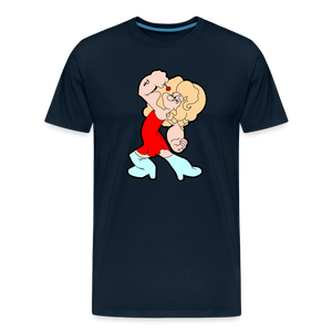 Popeye: Men's Premium T-Shirt - deep navy