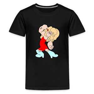 Popeye: Kids' Premium T-Shirt - black