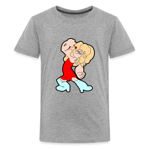 Popeye: Kids' Premium T-Shirt - heather gray