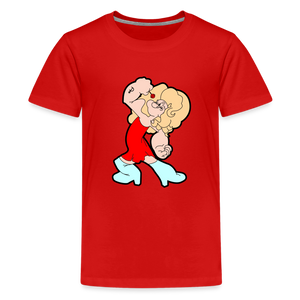 Popeye: Kids' Premium T-Shirt - red