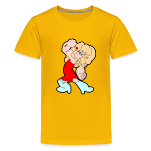 Popeye: Kids' Premium T-Shirt - sun yellow