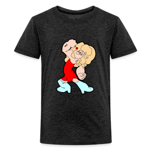 Popeye: Kids' Premium T-Shirt - charcoal grey