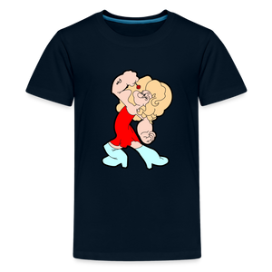 Popeye: Kids' Premium T-Shirt - deep navy