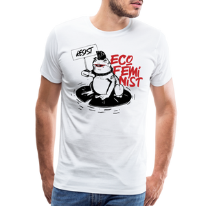Eco-Frog: Men's Premium T-Shirt - white