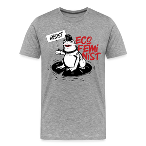 Eco-Frog: Men's Premium T-Shirt - heather gray