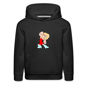 Popeye: Kids‘ Premium Hoodie - black