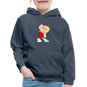 Popeye: Kids‘ Premium Hoodie - heather denim