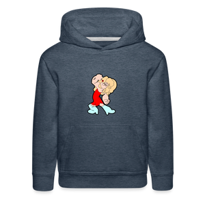 Popeye: Kids‘ Premium Hoodie - heather denim