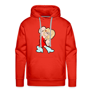 Popeye: Men’s Premium Hoodie - red