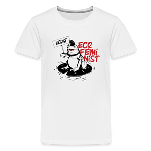 Eco-Frog: Kids' Premium T-Shirt - white