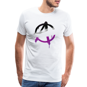 Anarchy Asexual: Men's Premium T-Shirt - white