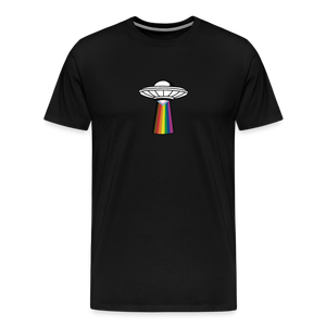 UFO: Pride Men's Premium T-Shirt - black