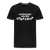 Forward, never Straight (White): Men's Premium T-Shirt - black