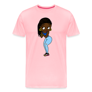 Chantelle Boop: Men's Premium T-Shirt - pink