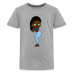 Chantelle Boop: Kids' Premium T-Shirt - heather gray