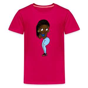 Chantelle Boop: Kids' Premium T-Shirt - dark pink